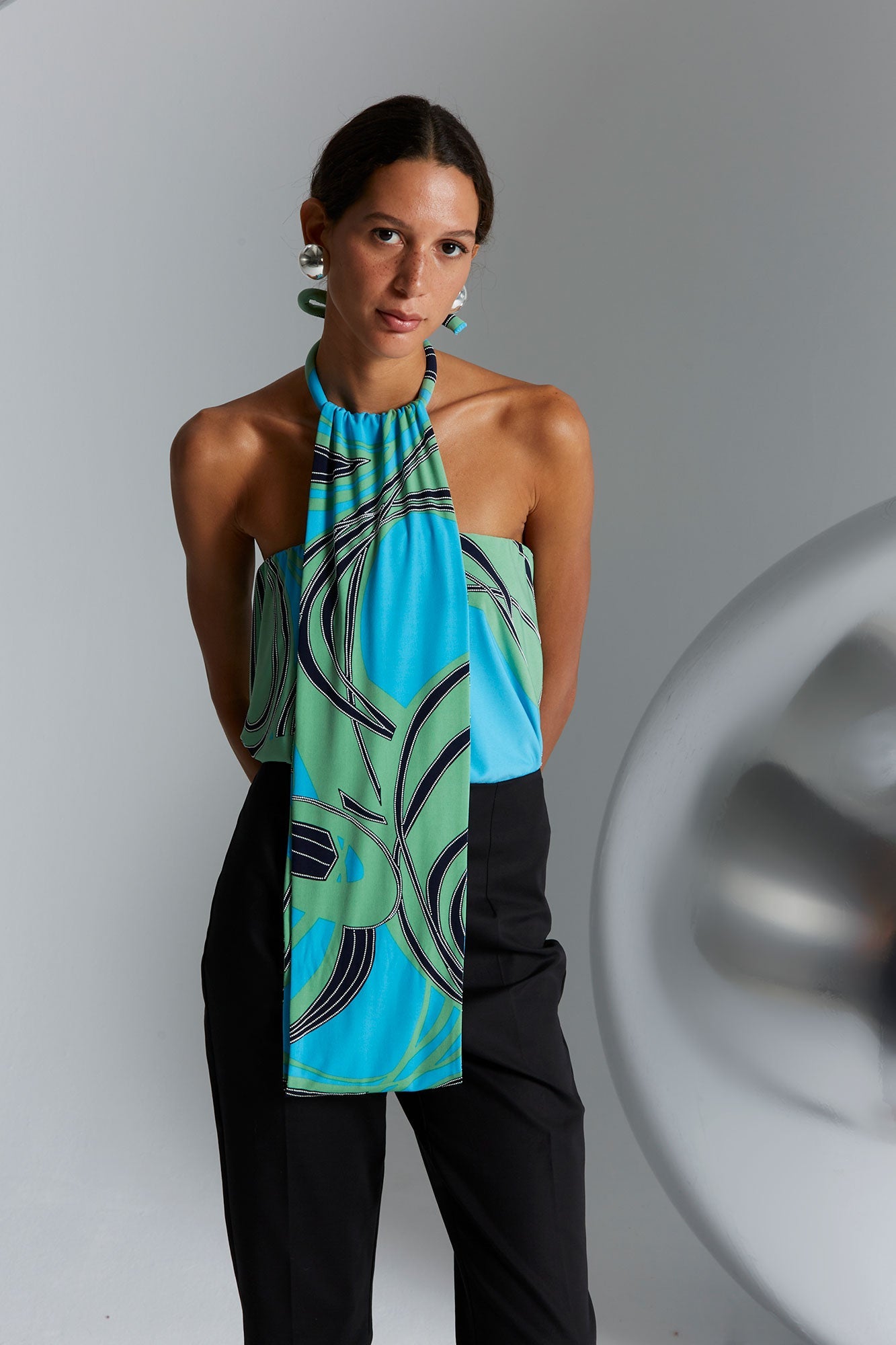 TOP CMP.014 TURQUESA