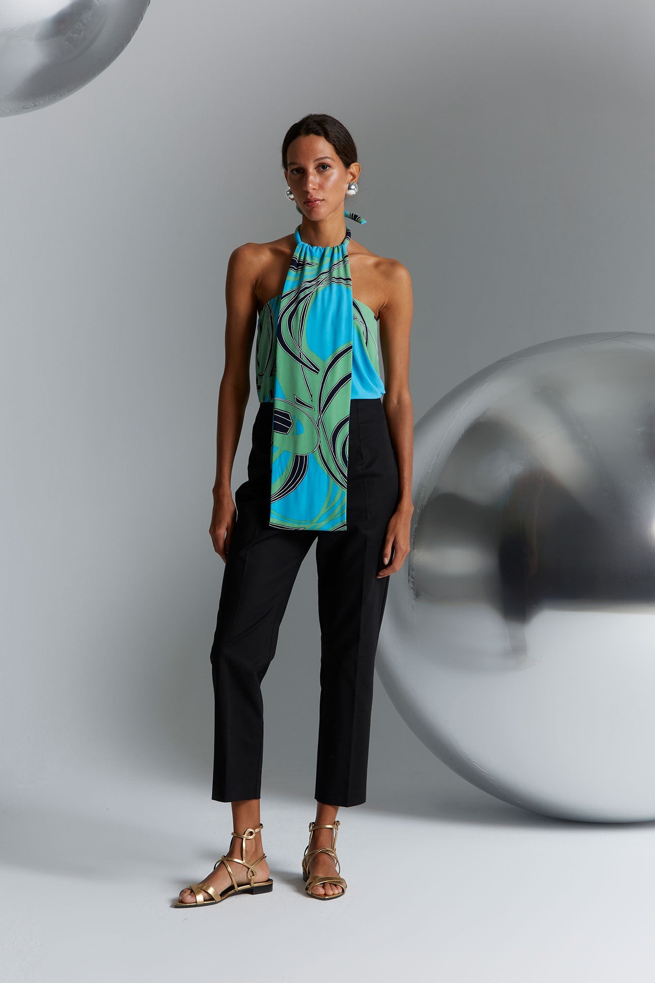TOP CMP.014 TURQUESA