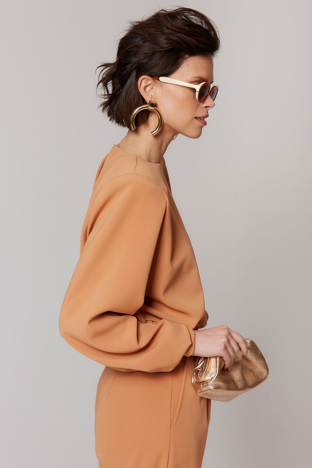 BLUSA ENEKO CAMEL