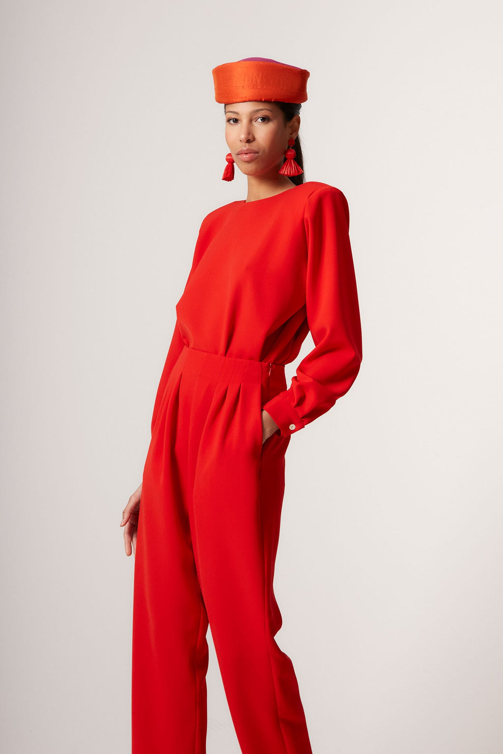 BLUSA ENEKO ROJO
