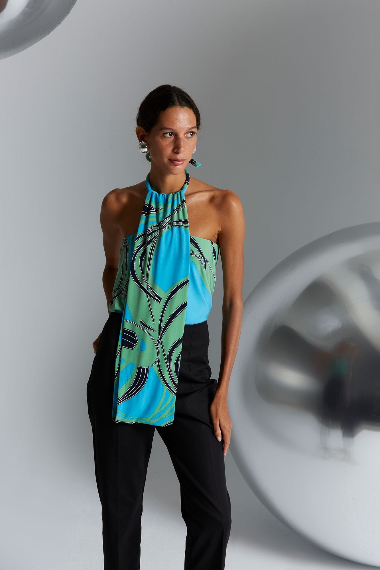 TOP CMP.014 TURQUESA